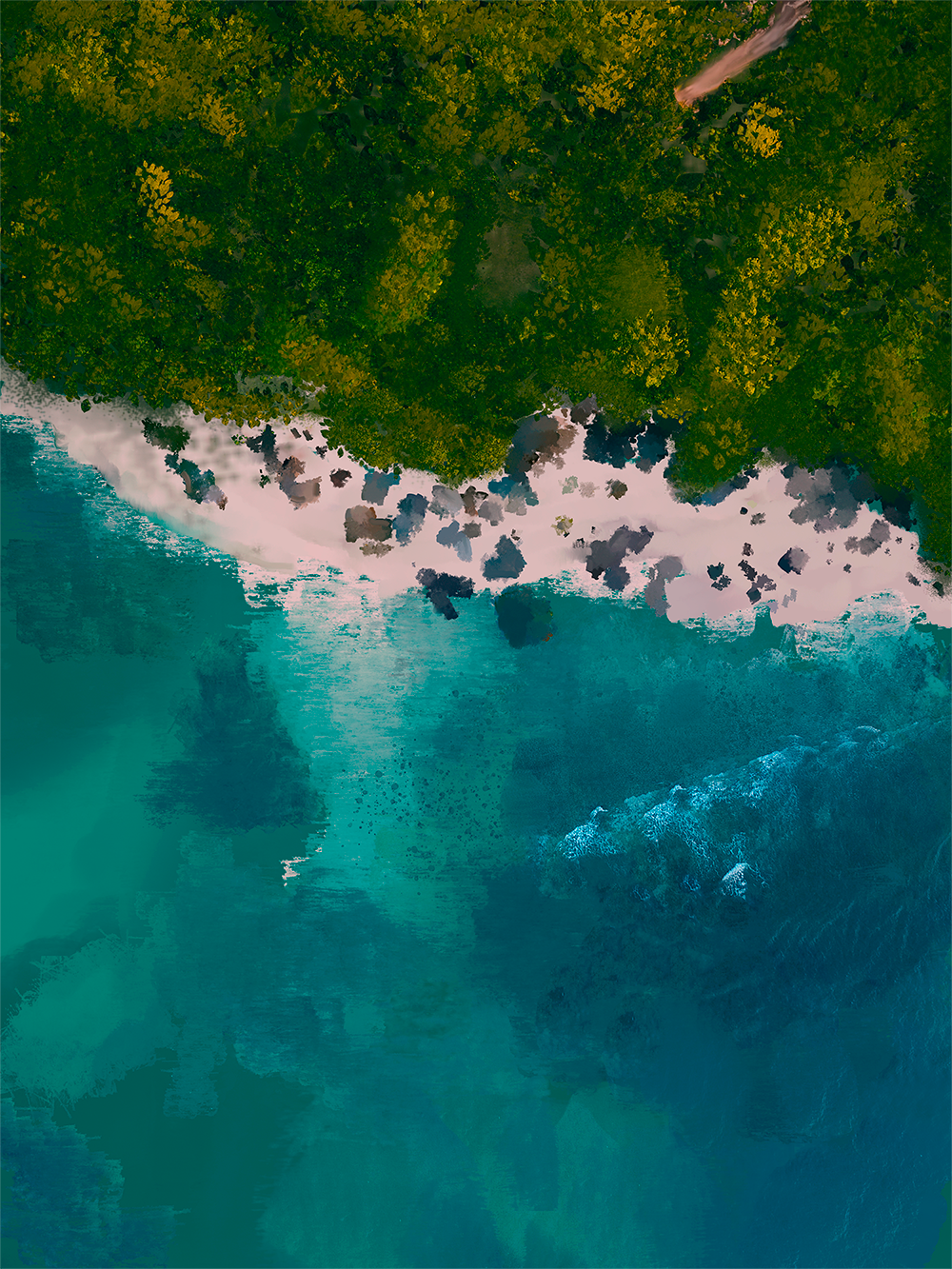 digital photoshop painting